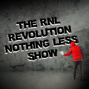The RNL — Revolution, Nothing Less! — Show-logo