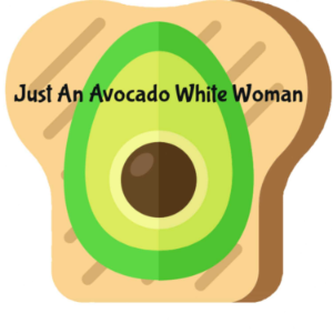 Just An Avocado White Woman-logo