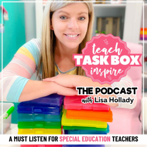 Teach, Task Box, Inspire: The Podcast (A Show for Special Educators)-logo