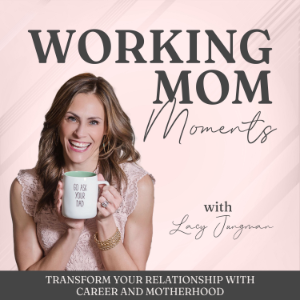 Working Mom Moments | Work Life Balance, Energy, Stress, Career, Time Management, Mom Guilt-logo