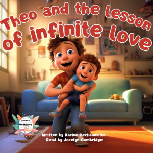 Theo and the lesson of infinite love-logo