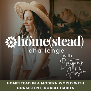 The Homestead Challenge Podcast | Suburban Homesteading, Gardening, Food From Scratch, Sustainable Living-logo