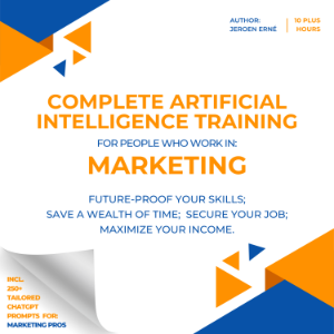 Complete AI Training for people who work in Marketing
