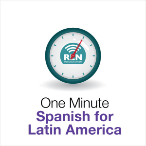 One Minute Spanish for Latin America-logo