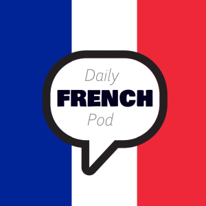 Learn French with daily podcasts-logo