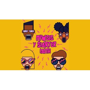 Miwsig y Siarter Iaith-logo