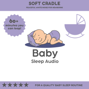 Soft Cradle: Peaceful White Noise for Newborns-logo