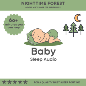 Nighttime Forest: Gentle White Noise for Sleep-logo