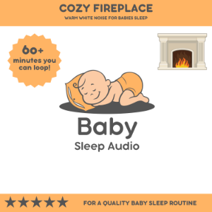 Cozy Fireplace: Warm White Noise for Baby's Rest-logo
