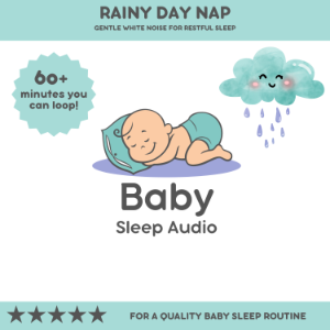 Rainy Day Nap: Gentle White Noise for Restful Sleep-logo