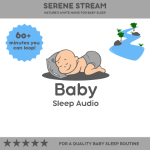 Serene Stream: Nature's White Noise for Baby Sleep-logo
