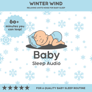 Winter Wind: Cozy White Noise for Baby's Dreamland-logo