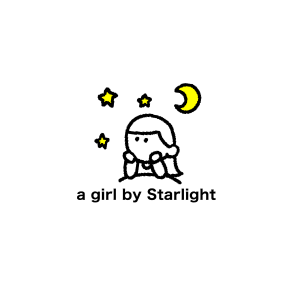 a girl by Starlight