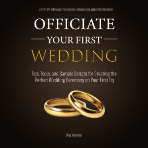 Officiate Your First Wedding