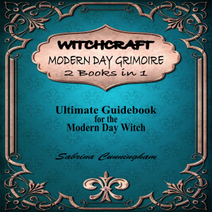 WITCHCRAFT MODERN DAY GRIMOIRE 2 Books in 1