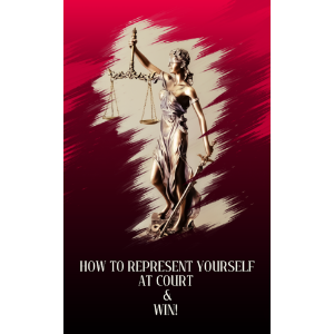 How to Represent Yourself in Court and Win!