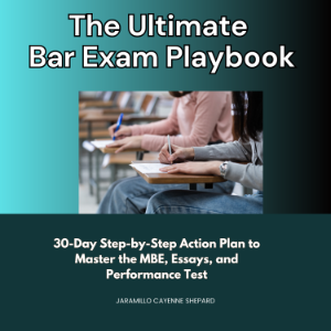 The Ultimate Bar Exam Playbook