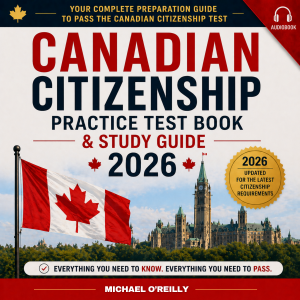 Canadian Citizenship Practice Test Book & Study Guide 2026-logo