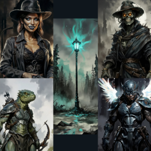 The Ethereal Frontier: Four Way Crossroad