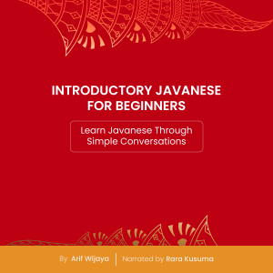 Introductory Javanese for Beginners
