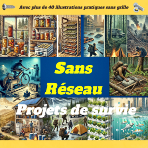 Projets de survie sans réseau : compétences essentielles et guides de bricolage pour une vie autonome – Sécuriser l’eau, la nourriture, un abri et l’énergie pour toute crise