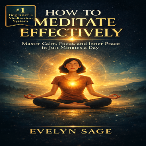 How to Meditate Effectively: Master Calm, Focus, and Inner Peace in Just Minutes a Day