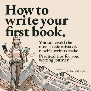 How to write your first book.-logo