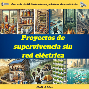 Proyectos de supervivencia sin red eléctrica: habilidades esenciales y guías de bricolaje para una vida autosuficiente: agua, alimentos, refugio y energía seguros para cualquier crisis