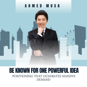 Be Known For One Powerful Idea