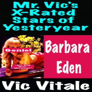 Mr. Vic’s X-Rated  Stars of Yesteryear  Barbara  Eden-logo