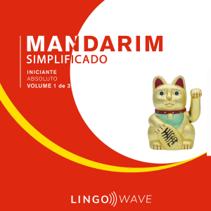 Mandarim Simplificado - Iniciante Absoluto - Volume 1 de 3