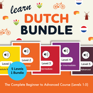 Learn Dutch Bundle - The Complete Beginner to Advanced Course (Levels 1-5)-logo