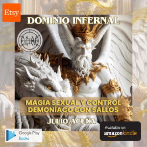 DOMINIO INFERNAL: MAGIA SEXUAL Y CONTROL DEMONÍACO CON SALLOS (Spanish Edition)