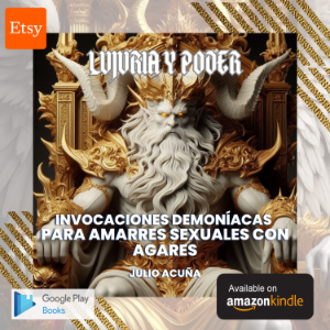 Lujuria y Poder: Invocaciones Demoníacas para Amarres Sexuales con Agares (Spanish Edition)-logo