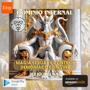 DOMINIO INFERNAL: MAGIA SEXUAL Y CONTROL DEMONÍACO CON VINE (Spanish Edition)