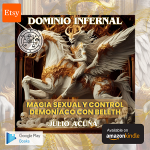 DOMINIO INFERNAL: MAGIA SEXUAL Y CONTROL DEMONÍACO CON BELETH (Spanish Edition)-logo
