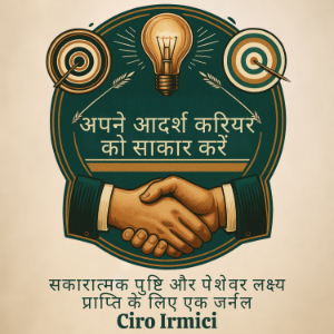 अपने आदर्श करियर को साकार करें: सकारात्मक पुष्टि और पेशेवर लक्ष्य प्राप्ति के लिए एक जर्नल