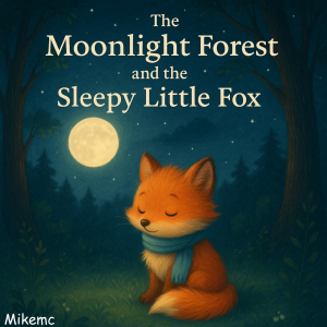 The Moonlight Forest and the Sleepy Little Fox