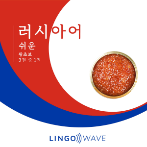러시아어 쉬운 - 왕초보 - 3권 중 1권