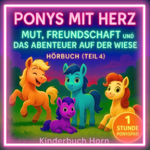 Ponys mit Herz – Mut, Freundschaft und das Abenteuer auf der Wiese (Hörbuch Teil 4)