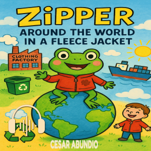 Zipper The Around the World In a fleece Jacket
