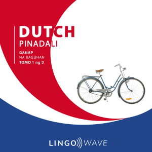 Dutch Pinadali - Ganap na Baguhan - Tomo 1 ng 3