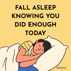 Fall Asleep Knowing You Did Enough Today-logo