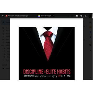 Discipline = Elite Habits