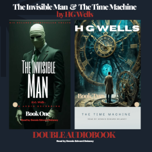 The Invisible Man & The Time Machine by HG Wells Double Audiobook-logo