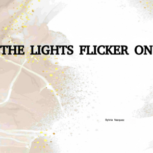 THE LIGHTS FLICKER ON