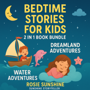Bedtime Stories for Kids 2 in 1 Book Bundle Water Adventures and Dreamland Adventures