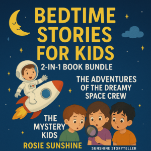 Bedtime Stories for Kids 2 in 1 Book Bundle The Adventures of the Dreamy Space Crew and The Mystery Kids