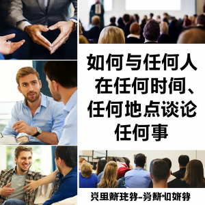如何随时随地与任何人谈论任何事情，与任何人交谈。