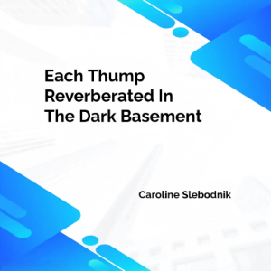 Each Thump Reverberated In The Dark Basement
